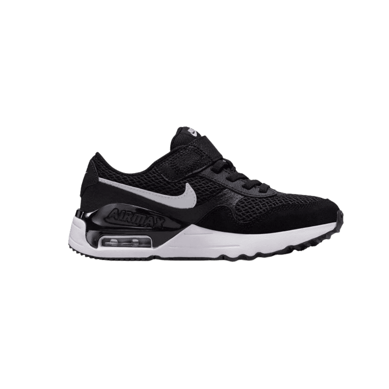 Achat chaussure Nike garçon AIR MAX SYSTM noir profil droit