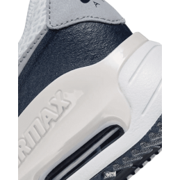 Achat chaussure Nike garçon AIR MAX SYSTM blanc/marine arrière