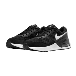 Achat chaussure Nike garçon AIR MAX SYSTM noir profil deux pieds