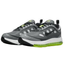 Achat chaussure Nike homme AIR MAX AP gris/vert profil 2 pieds