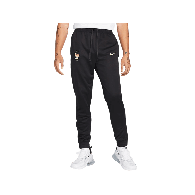 Achat pantalon de survêtement Équipe de France 2022-2023 noir avant