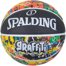 achat Ballon de basket-ball Spalding GRAFFITI SZ7 RUBBER face