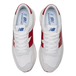 Achat sneakers New Balance homme 237 blanc/rouge dessus