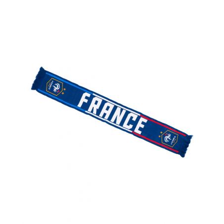 achat Echarpe supporter FFF Coupe du Monde 2022  face