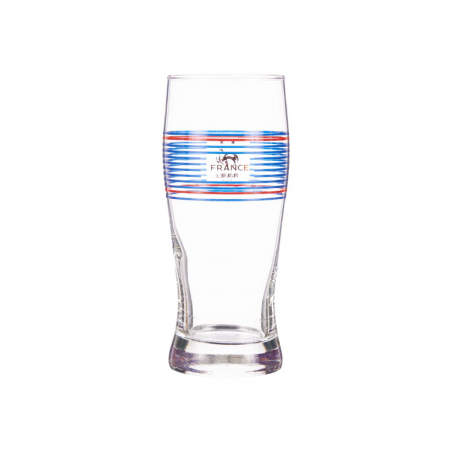 achat Set de 2 verres à bières 300ml FFF Coupe du Monde 2022 face