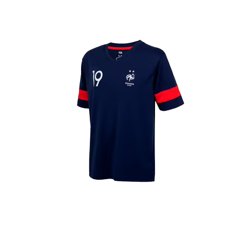 achat T-shirt BENZEMA FFF Coupe du Monde 2022 Enfant face