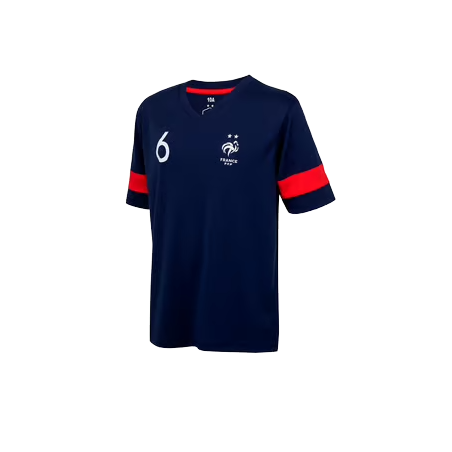 achat T-shirt POGBA FFF Coupe du Monde 2022  Enfant face