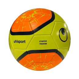 EUREKAKIDS - Ballon Foot Jaune & Orange 145mm