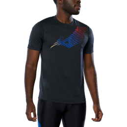achat T-shirt de sport Mizuno Homme CORE GRAPHIC face porte