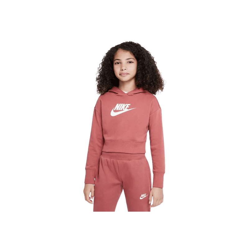 listener unfathomable Engineers Sweat à capuche crop Nike fille NSW CLUB CROP HOODIE | Clickandsport