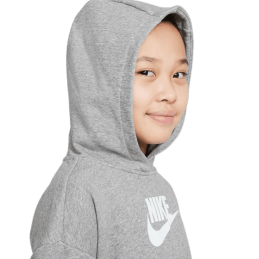 Achat sweat à capuche crop Nike fille NSW CLUB CROP HOODIE profil