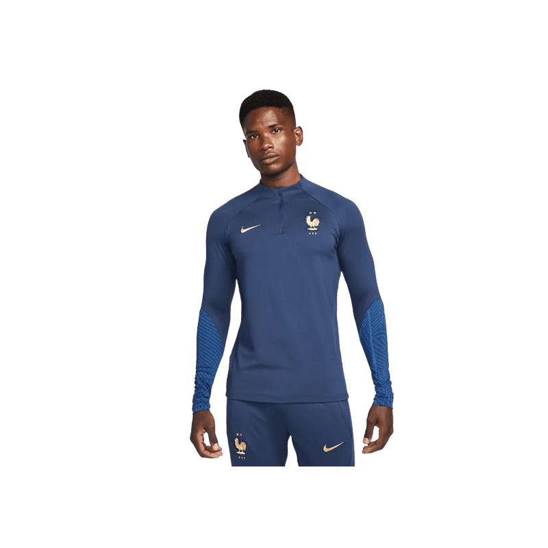 Achat haut d'entrainement Équipe de France 2022-2023 adulte face Achat haut d'entrainement Équipe de France 2022-2023 adulte face