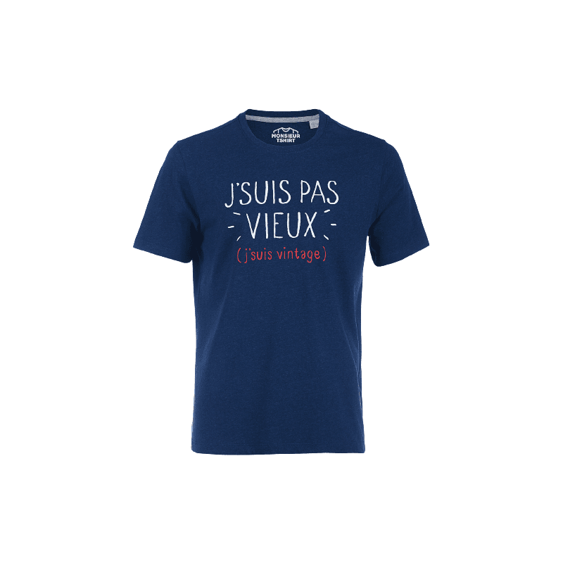 T-Shirt homme J'suis pas vieux j'suis vintage