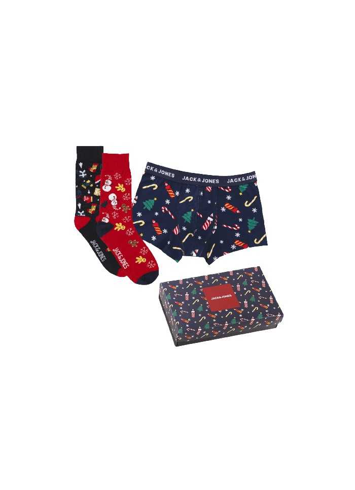 achat Coffret Boxer Chaussettes Jack&Jones Homme