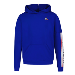 Achat Sweat à capuche le Coq Sportif enfant TRI HOODY N1 bleu face