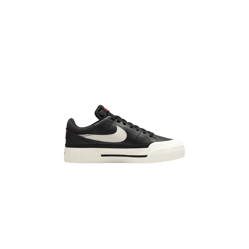 achat Chaussure Nike Femme NIKE COURT LEGACY LIFT Noir profil droit