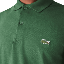 achat Polo Lacoste Homme CORE ESSENTIALS Vert logo