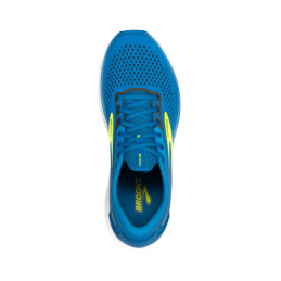 achat Chaussure de running Brooks Homme TRACE 2 bleu/jaune dessus