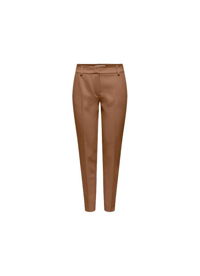 Achat pantalon de costume ONLY femme VERONICA ELLY LIFE marron face