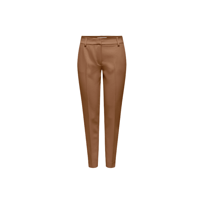 Achat pantalon de costume ONLY femme VERONICA ELLY LIFE marron face