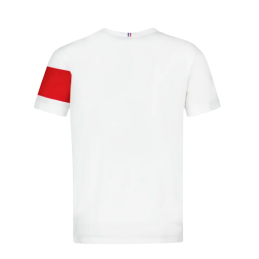 achat T-shirt Le Coq Sportif Homme TRI TEE SS N1 Blanc dos