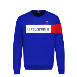 achat Sweat Le Coq Sportif Homme TRI CREW SWEAT N1 Bleu face