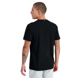 achat T-shirt Le Coq Sportif Homme ESS TEE SS N4 Noir dos porte