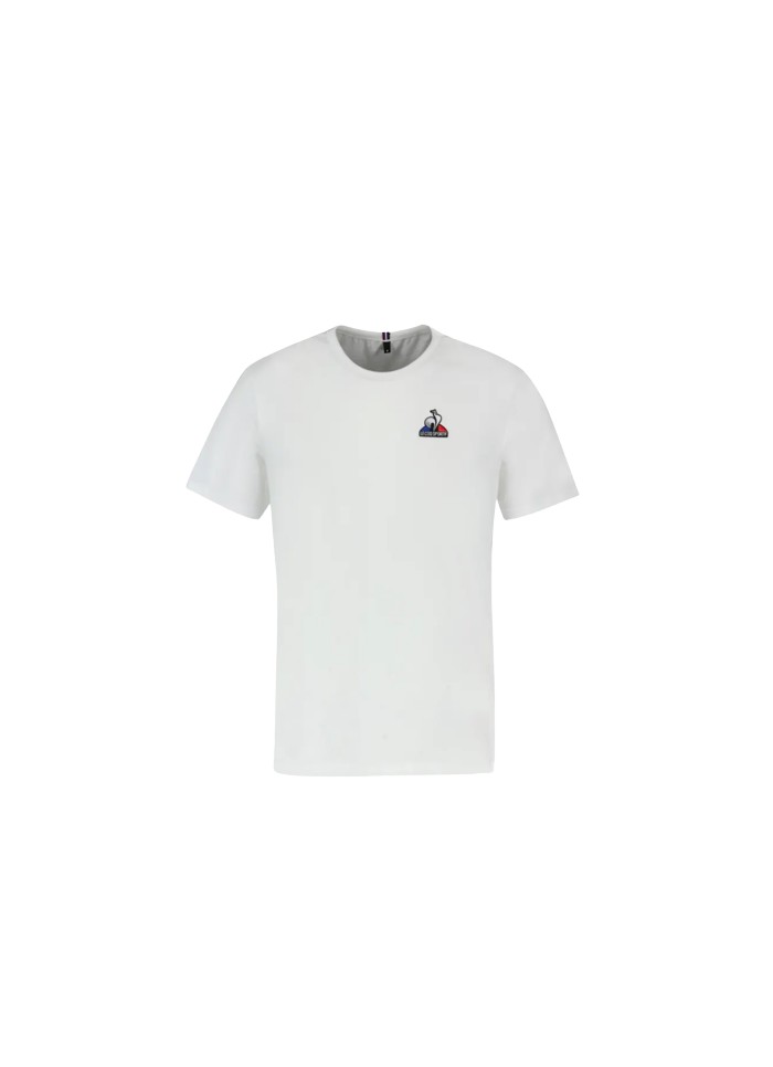achat T-shirt Le Coq Sportif Homme ESS TEE SS N4 Blanc face
