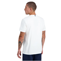 achat T-shirt Le Coq Sportif Homme ESS TEE SS N4 Blanc dos porte