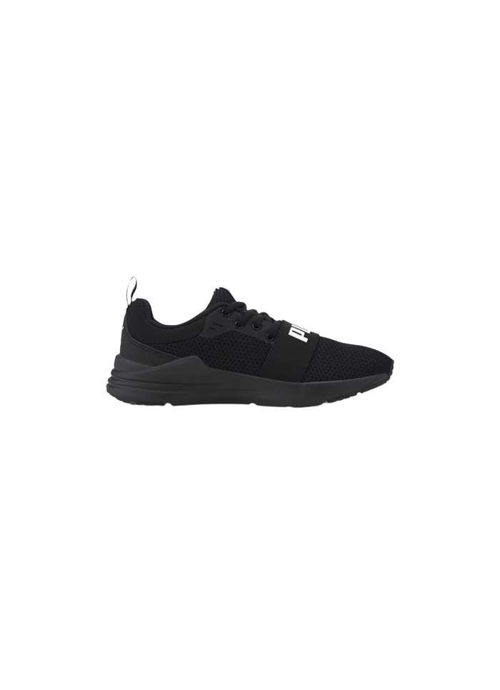 achat Chaussure Puma Enfant INF WIRED RUN noire profil droit