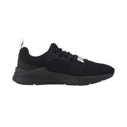 achat Chaussure Puma Enfant INF WIRED RUN noire profil droit