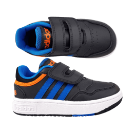 achat Chaussure Adidas Enfant HOOPS 3.0 CF I profil deux chaussures