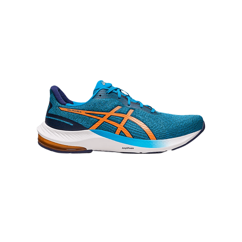 achat Chaussure de running Asics Homme GEL-PULSE 14 bleu profil droit