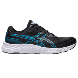 achat Chaussure de running Asics Homme GEL-EXCITE 9 noir/bleu profil droit