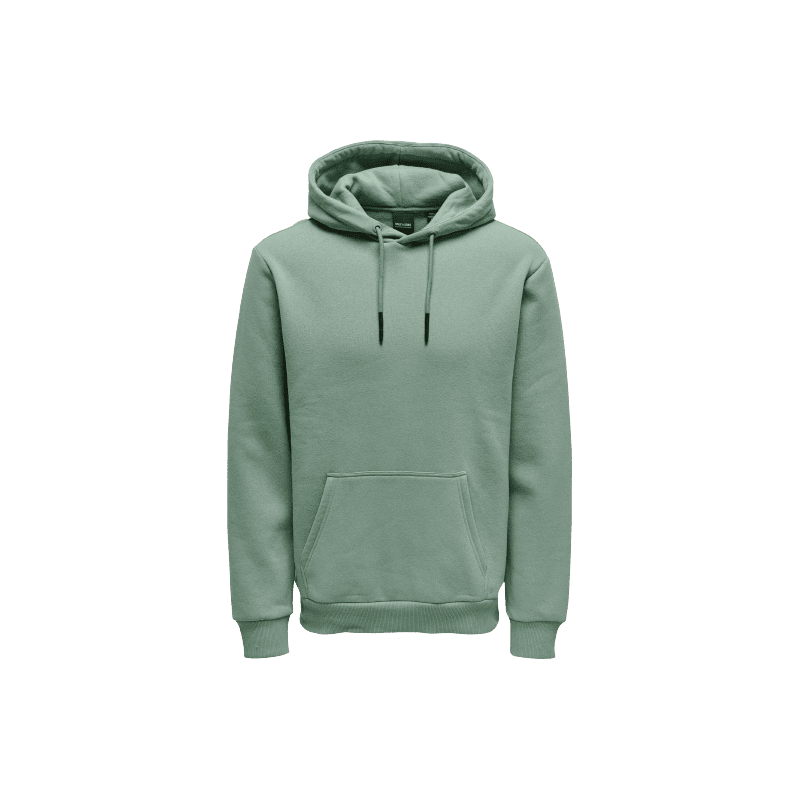 achat Sweat à capuche Only & Sons Homme ONSCERES Vert face achat Sweat à capuche Only & Sons Homme ONSCERES Vert face