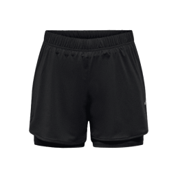 achat Short de sport Only Play Femme ONPMILA Noir face