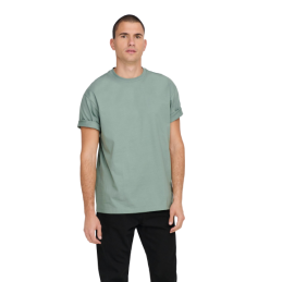 achat T-shirt Only & Sons Homme ONSFRED Vert face porté