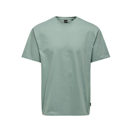 achat T-shirt Only & Sons Homme ONSFRED Vert face