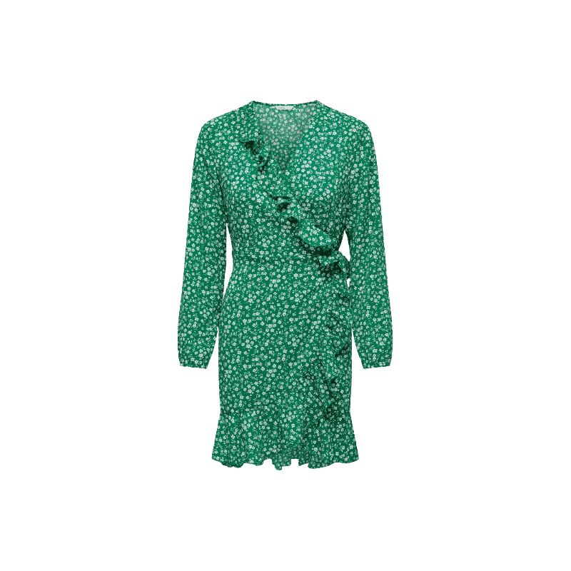 achat Robe Only Femme ONLCARLY Vert face