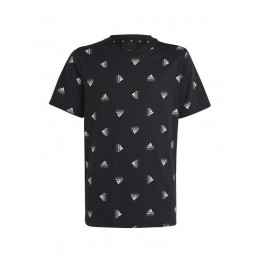 achat T-shirt Adidas Enfant U BLUV TEE Q1 noir face