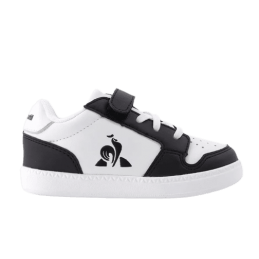 Achat Chaussure Le Coq Sportif BREAKPOINT INF GIRL SPORT Blanc/Noir profil droit