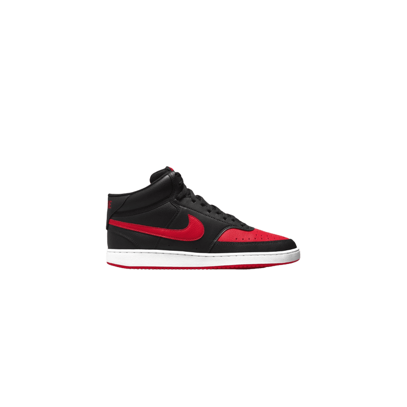 achat Chaussure Nike Homme NIKE COURT VISION MID noire/rouge profil droit