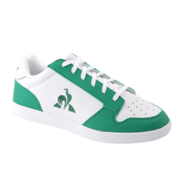 Achat Chaussure Le Coq Sportif BREAKPOINT GS SPORT Blanc/Vert avant droit