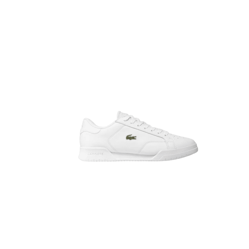 Achat Chaussure Lacoste TWIN SERVE Blanc profil droit