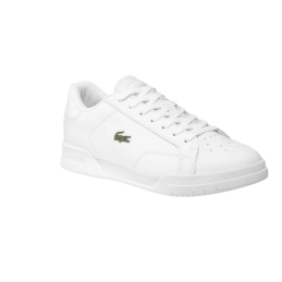 Achat Chaussure Lacoste TWIN SERVE Blanc profil avant droit