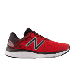 achat Chaussure de running New Balance Homme M680V7 Rouge profil droit