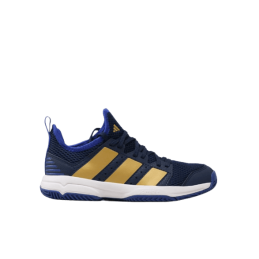 Achat Chaussure de sports indoor Adidas enfant STABIL bleu profil droit