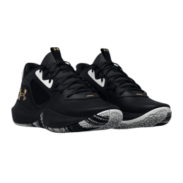 achat Chaussure de basket-ball Under Armour Enfant GS LOCKDOWN 6 profil droit deux chaussures
