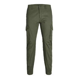 achat Pantalon cargo Jack and Jones Homme JPSTPAUL JJFLAKE AKM 542 OLIVE NIGH face