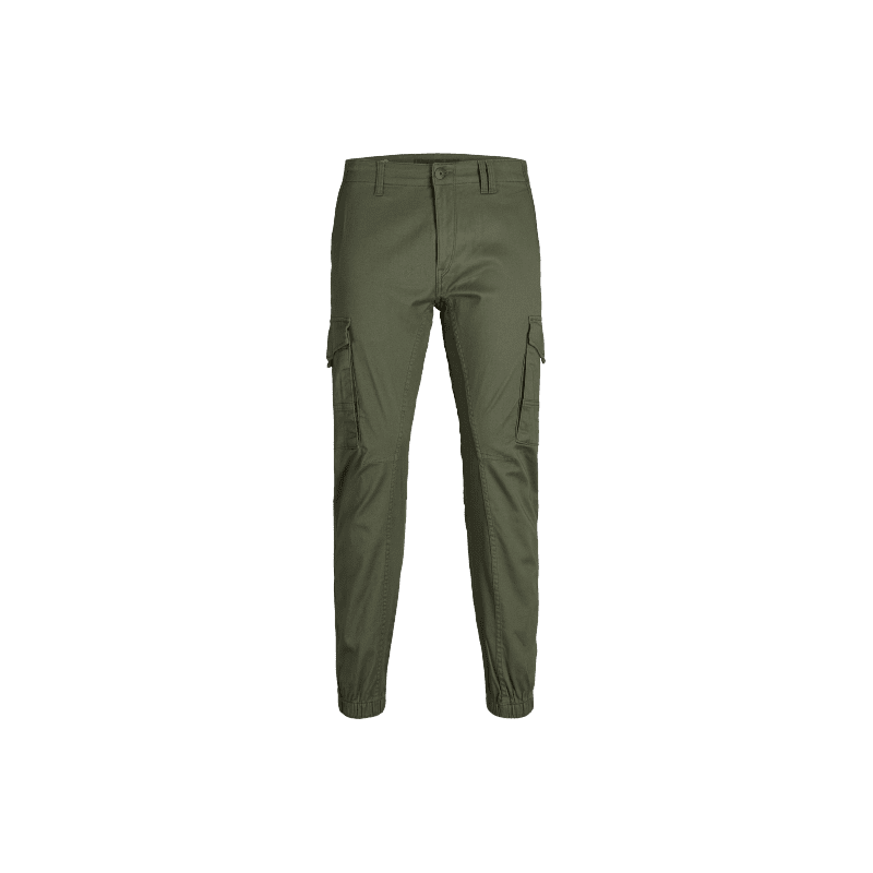 achat Pantalon cargo Jack and Jones Homme JPSTPAUL JJFLAKE AKM 542 OLIVE NIGH face